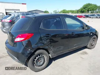 2012 Mazda 2 Sport with VIN JM1DE1KZ0C0146875, listed as a IAAI auction lot 41974461 with 211,414 mi miles. Bid and sale history available at carsss.com. Image 6.