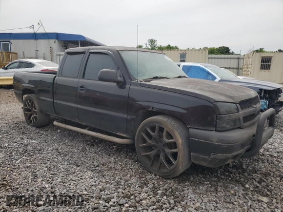 2005 Chevrolet Silverado 1500 Work Truck with VIN 1GCEC19X45Z315745, listed as a Copart auction lot 56436765 with 167,926 mi miles and Salvage Title. Bid and sale history available at DreamBid. Image 4.