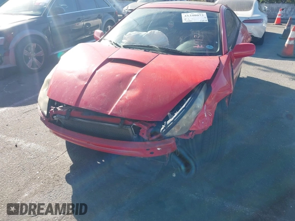2001 Toyota Celica GTS with VIN JTDDY38T310044005, listed as a IAAI auction lot 41348073 with 172,621 mi miles. Bid and sale history available at carsss.com. Image 6.