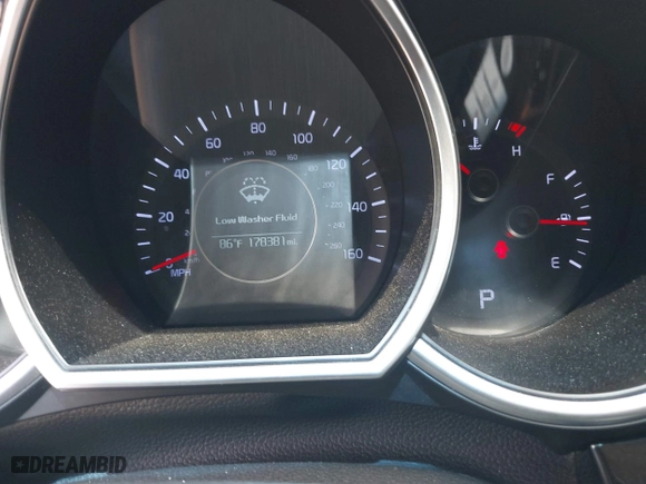 2014 Kia Optima EX with VIN 5XXGN4A78EG297060, listed as a IAAI auction lot 41921581 with 178,381 mi miles. Bid and sale history available at carsss.com. Image 7.