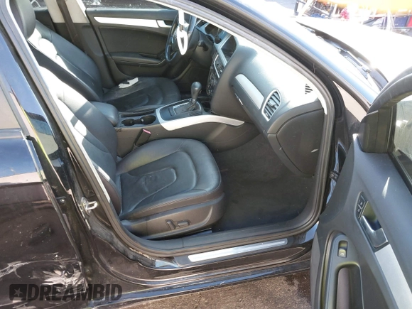 2010 Audi A4 2.0T Premium with VIN WAUAFAFL3AN063119, listed as a IAAI auction lot 41507773 with 165,743 mi miles. Bid and sale history available at carsss.com. Image 5.