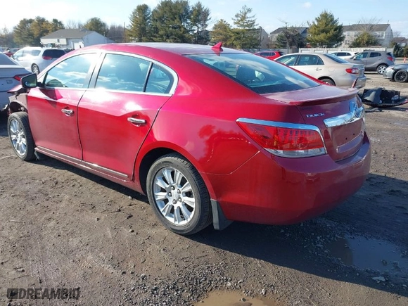 2012 Buick LaCrosse Premium 1 with VIN 1G4GD5ER7CF249061, listed as a IAAI auction lot 41555483 with 92,355 mi miles. Bid and sale history available at carsss.com. Image 3.