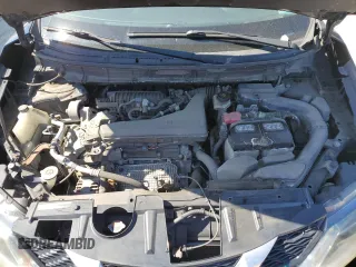 2014 Nissan Rogue SV with VIN 5N1AT2MV3EC866306, listed as a Copart auction lot 53285165 with 122,054 mi miles and Salvage Title. Bid and sale history available at carsss.com. Image 12.