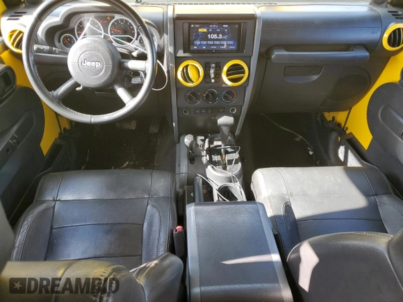 2008 Jeep Wrangler Unlimited Rubicon with VIN 1J8GA69198L576151, listed as a Copart auction lot 42938795 with Not Provided miles and Salvage Title. Bid and sale history available at DreamBid. Image 8.
