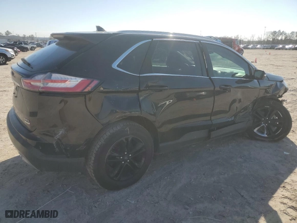 2019 Ford Edge SEL with VIN 2FMPK3J95KBB21210, listed as a Copart auction lot 45993705 with 106,365 mi miles and Salvage Title. Bid and sale history available at carsss.com. Image 3.