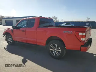 2021 Ford F-150 XL with VIN 1FTEX1CP8MKD04669, listed as a Copart auction lot 49723175 with 81,463 mi miles and Salvage title. Bid and sale history available at DreamBid. Image 2.