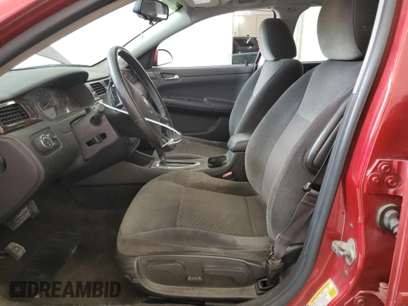 2014 Chevrolet Impala LT with VIN 2G1WB5E38E1135252, listed as a Copart auction lot 50361135 with 134,049 mi miles and Clean Title. Bid and sale history available at DreamBid. Image 7.