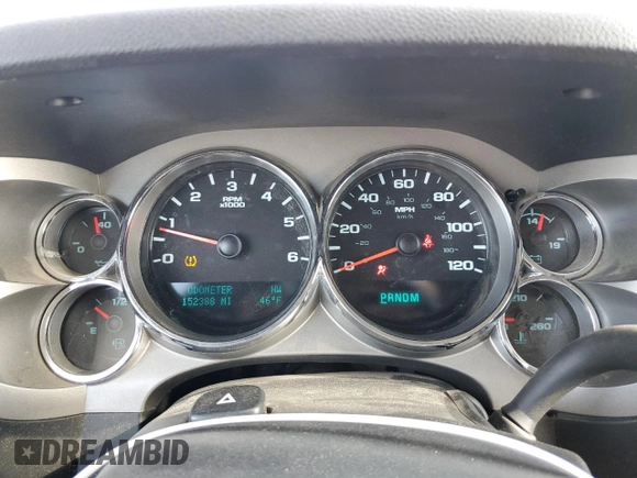 2012 Chevrolet Silverado 1500 LT with VIN 1GCRKSE04CZ245938, listed as a Copart auction lot 50907445 with 152,388 mi miles and Salvage Title. Bid and sale history available at DreamBid. Image 9.