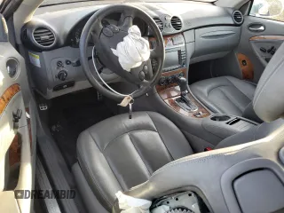 2006 Mercedes-Benz CLK 350 with VIN WDBTK56J66F177886, listed as a Copart auction lot 80913444 with 85,589 mi miles and Salvage Title. Bid and sale history available at DreamBid. Image 8.