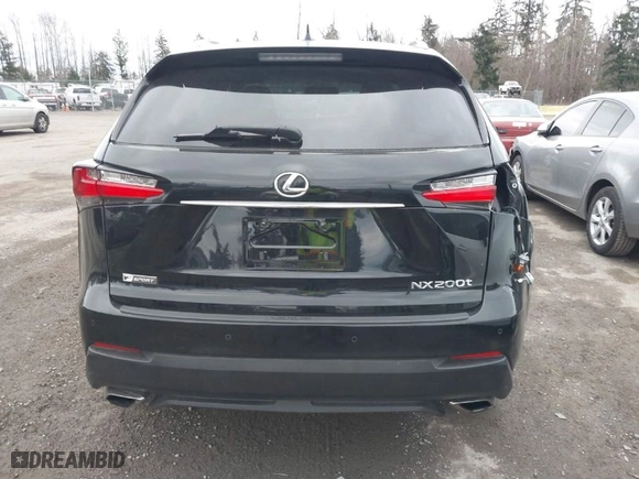 2015 Lexus NX 200t with VIN JTJYARBZ4F2002957, listed as a IAAI auction lot 41713258 with 98,041 mi miles. Bid and sale history available at carsss.com. Image 17.