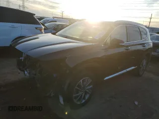 2020 Hyundai Santa Fe SEL with VIN 5NMS3CAD1LH243422, listed as a Copart auction lot 44535815 with 67,462 mi miles and Salvage Title. Bid and sale history available at carsss.com. Image 1.