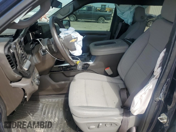 2022 Chevrolet Silverado 1500 LT with VIN 2GCUDDED5N1505777, listed as a Copart auction lot 46727945 with 28,917 mi miles and Salvage Title. Bid and sale history available at DreamBid. Image 7.