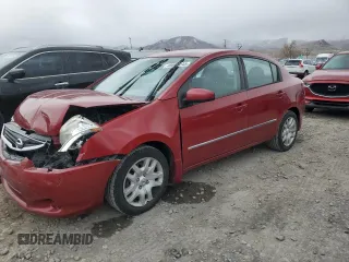 2012 Nissan Sentra S with VIN 3N1AB6AP8CL740760, listed as a Copart auction lot 48600245 with 128,654 mi miles and Salvage Title. Bid and sale history available at DreamBid. Image 1.