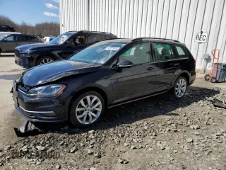 2019 Volkswagen Golf SportWagen S with VIN 3VWY57AU4KM502103, listed as a Copart auction lot 48378455 with 133,353 mi miles and Salvage Title. Bid and sale history available at carsss.com. Image 1.