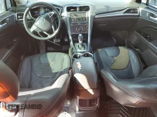 2014 Ford Fusion Titanium with VIN 3FA6P0K91ER178613, listed as a Copart auction lot 49587615 with 165,391 mi miles and Clean Title. Bid and sale history available at DreamBid. Image 8.