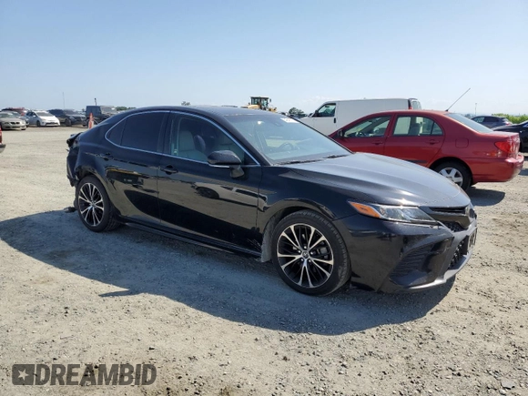 2018 Toyota Camry LE with VIN JTNB11HK9J3055995, listed as a Copart auction lot 54940115 with 110,048 mi miles and Salvage title. Bid and sale history available at DreamBid. Image 4.