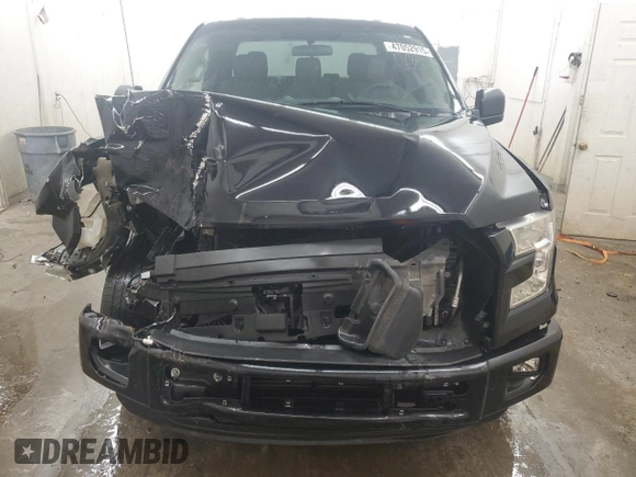 2016 Ford F-150 XL with VIN 1FTEX1CP6GFD58405, listed as a Copart auction lot 47052915 with Not provided miles and Salvage title. Bid and sale history available at DreamBid. Image 5.