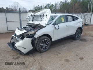 2022 Toyota Venza LE with VIN JTEAAAAHXNJ110076, listed as a IAAI auction lot 41499603 with 1 mi miles. Bid and sale history available at carsss.com. Image 2.