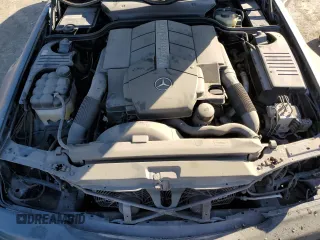 1999 Mercedes-Benz SL-Class with VIN WDBFA68F9XF175145, listed as a Copart auction lot 42160385 with 221,036 mi miles and Salvage Title. Bid and sale history available at carsss.com. Image 11.