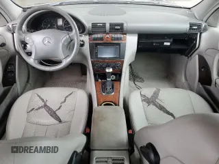 2006 Mercedes-Benz C 280 Luxury with VIN WDBRF54H36A908382, listed as a Copart auction lot 48197845 with 128,420 mi miles and Salvage Title. Bid and sale history available at DreamBid. Image 8.