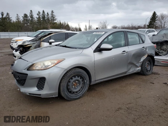 2012 Mazda 3 GX with VIN JM1BL1KFXC1604919, listed as a Copart auction lot 48686465 with 188,927 mi miles and Clean Title. Bid and sale history available at carsss.com. Image 1.