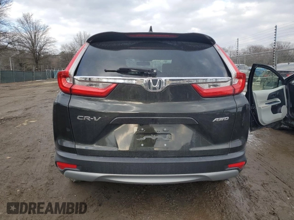 2019 Honda CR-V EX-L with VIN 7FARW2H80KE020088, listed as a Copart auction lot 42612335 with 38,384 mi miles and Salvage Title. Bid and sale history available at carsss.com. Image 6.