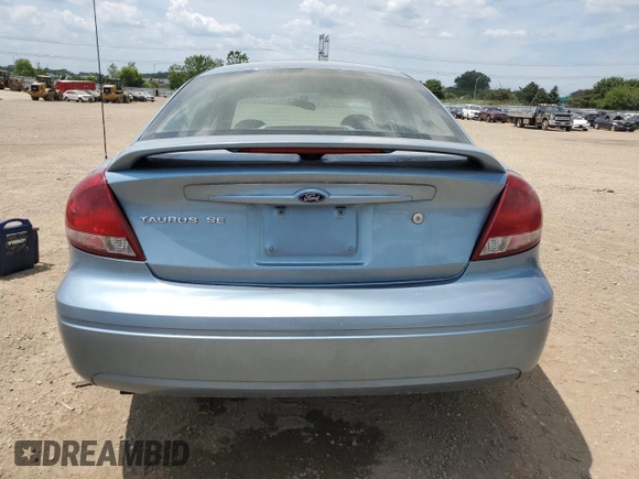 2007 Ford Taurus SE with VIN 1FAFP53UX7A141797, listed as a Copart auction lot 60745515 with Not provided miles and Non repairable. Bid and sale history available at DreamBid. Image 6.