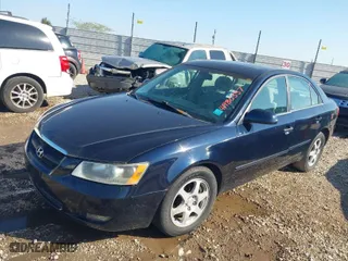 2006 Hyundai Sonata GLS with VIN 5NPEU46F26H128278, listed as a IAAI auction lot 41980337 with 181,063 mi miles. Bid and sale history available at carsss.com. Image 2.