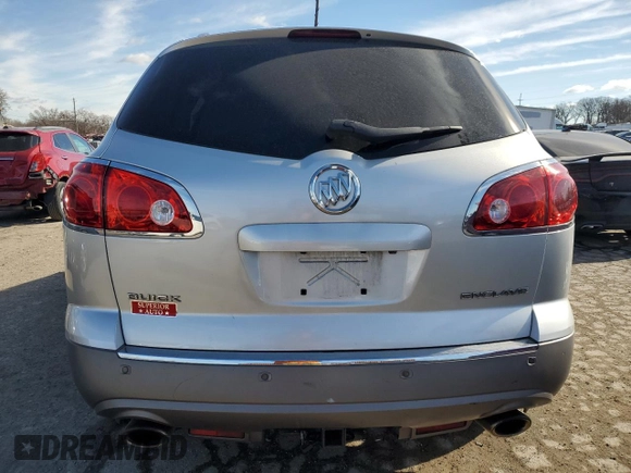 2012 Buick Enclave Leather with VIN 5GAKRCED9CJ315665, listed as a Copart auction lot 42583035 with 165,221 mi miles and Salvage Title. Bid and sale history available at carsss.com. Image 6.