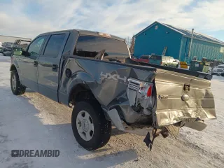 2012 Ford F-150 XL with VIN 1FTFW1ET9CFA79140, listed as a Copart auction lot 45445275 with 186,833 mi miles and Salvage Title. Bid and sale history available at carsss.com. Image 2.