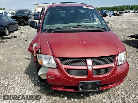 2002 Dodge Caravan EX with VIN 2B8GP74L92R602861, listed as a Copart auction lot 55630154 with 186,170 mi miles and Salvage Title. Bid and sale history available at carsss.com. Image 12.