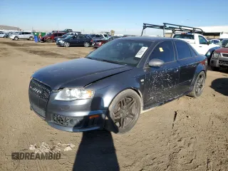 2008 Audi RS 4 z VIN WUADU78E18N901135, wystawiony jako Copart lot #78098074 z przebiegiem 129 435 mil mil oraz Tytuł czysty. Historia ofert i sprzedaży dostępna na DreamBid. Obrazek 1.