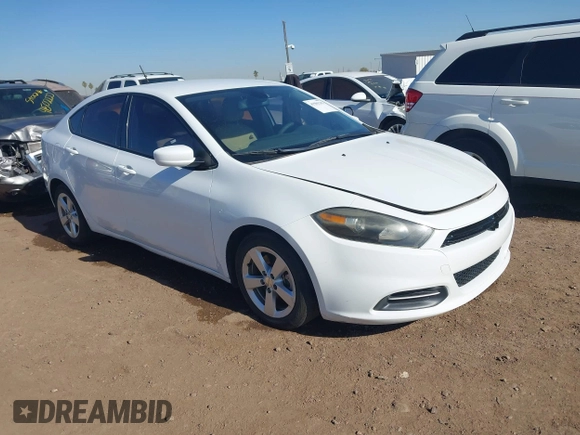 2015 Dodge Dart SXT with VIN 1C3CDFBB5FD405893, listed as a IAAI auction lot 41501242 with 91,888 mi miles. Bid and sale history available at carsss.com. Image 1.