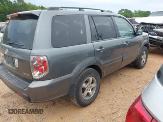2008 Honda Pilot EX-L with VIN 5FNYF18568B053077, listed as a IAAI auction lot 42195911 with 313,879 mi miles and . Bid and sale history available at DreamBid. Image 4.