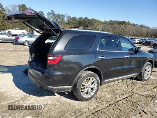 2015 Dodge Durango Citadel с VIN 1C4RDJEG1FC737626, выставлен на аукционе Copart как лот 88393435 с пробегом 191 705 миль миль и Списание • Salvage title. История ставок и продаж доступна на DreamBid. Изображение 3.