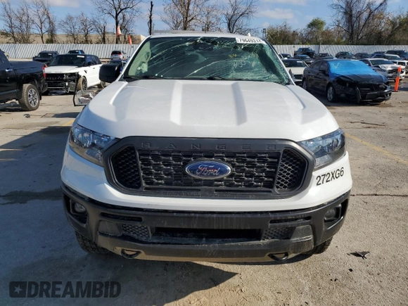 2023 Ford Ranger XL with VIN 1FTER1FH6PLE35368, listed as a Copart auction lot 79649314 with 29,065 mi miles and Salvage Title. Bid and sale history available at DreamBid. Image 5.