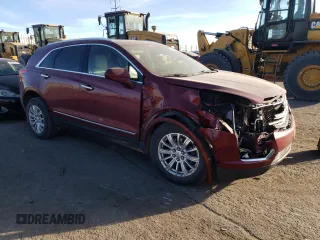 2018 Cadillac XT5 FWD with VIN 1GYKNARS2JZ241702, listed as a Copart auction lot 84031294 with 67,866 mi miles and Salvage title. Bid and sale history available at DreamBid. Image 4.
