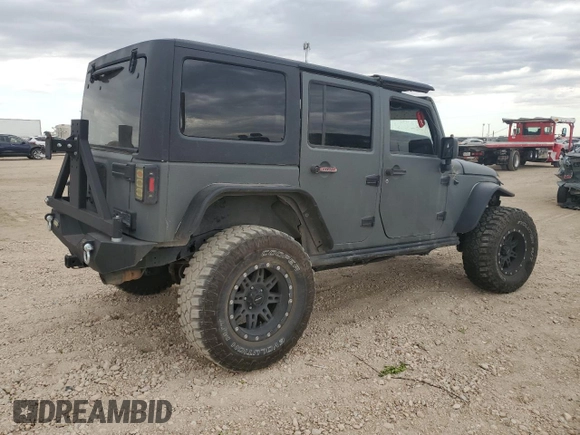 2016 Jeep Wrangler Unlimited Rubicon Hard Rock with VIN 1C4BJWFG8GL343824, listed as a Copart auction lot 72627104 with 62,734 mi miles and Clean Title. Bid and sale history available at carsss.com. Image 3.