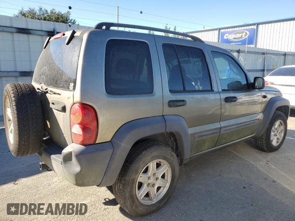 2004 Jeep Liberty Sport with VIN 1J4GK48K64W153128, listed as a Copart auction lot 75900124 with 205,257 mi miles and Non Repairable. Bid and sale history available at DreamBid. Image 3.