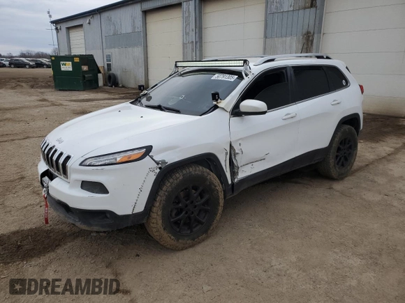 2018 Jeep Cherokee Latitude Tech Connect with VIN 1C4PJMCB5JD529390, listed as a Copart auction lot 50791305 with 140,585 mi miles and Salvage title. Bid and sale history available at DreamBid. Image 1.