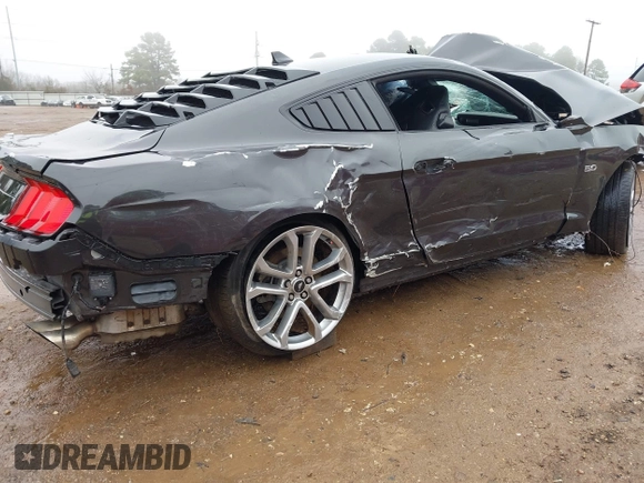 2022 Ford Mustang GT with VIN 1FA6P8CF9N5130220, listed as a IAAI auction lot 41641969 with Not provided miles and . Bid and sale history available at DreamBid. Image 4.