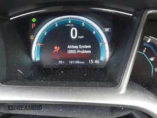 2018 Honda Civic Sedan EX with VIN 19XFC2F78JE005182, listed as a IAAI auction lot 41694161 with 101,158 mi miles. Bid and sale history available at carsss.com. Image 15.