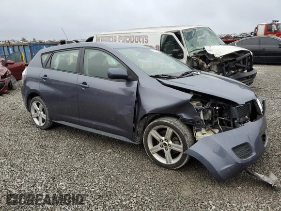 2009 Pontiac Vibe w/1SB with VIN 5Y2SP67009Z458417, listed as a Copart auction lot 79467234 with 109,628 mi miles and Salvage Title. Bid and sale history available at carsss.com. Image 4.