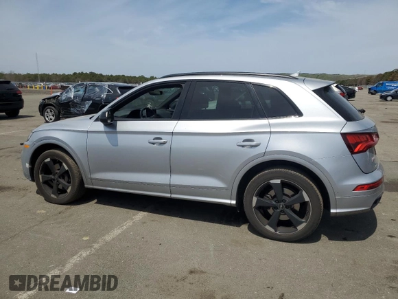 2019 Audi SQ5 Premium Plus with VIN WA1B4AFY2K2131402, listed as a Copart auction lot 54062965 with 32,639 mi miles and Salvage Title. Bid and sale history available at DreamBid. Image 2.