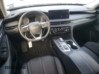 2025 Infiniti QX60 with VIN 5N1AL1ER4SC341441, listed as a Copart auction lot 56124485 with 5,975 mi miles and Salvage title. Bid and sale history available at DreamBid. Image 8.