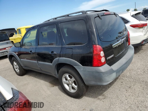 2005 Mazda Tribute i with VIN 4F2YZ02Z05KM51509, listed as a Copart auction lot 75985994 with Not Provided miles and Salvage Title. Bid and sale history available at carsss.com. Image 2.