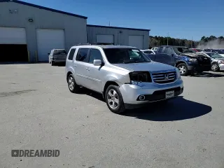 2013 Honda Pilot EX-L with VIN 5FNYF3H55DB010257, listed as a Copart auction lot 47375155 with 244,586 mi miles and Salvage Title. Bid and sale history available at DreamBid. Image 14.