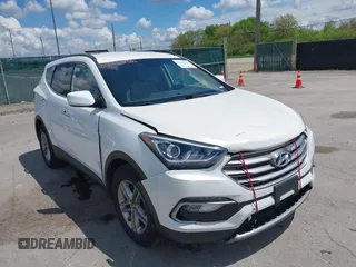 2017 Hyundai Santa Fe 2.4L z VIN 5NMZUDLB1HH028370, wystawiony jako IAAI lot #42225436 z przebiegiem 75 422 mil mil oraz . Historia ofert i sprzedaży dostępna na DreamBid. Obrazek 1.