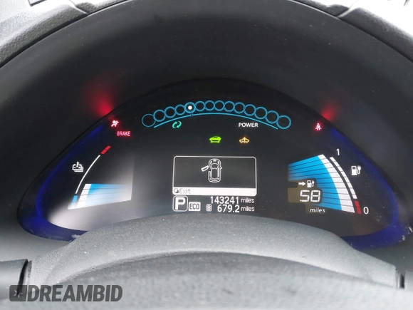 2013 Nissan LEAF SL с VIN 1N4AZ0CP5DC406868, выставлен на аукционе IAAI как лот 41869903 с пробегом 143 241 миль миль и . История ставок и продаж доступна на DreamBid. Изображение 7.