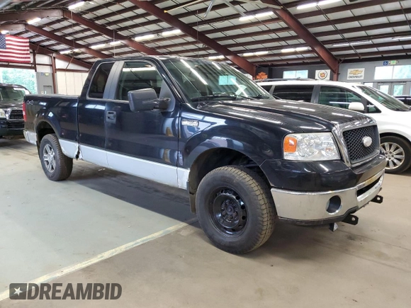 2007 Ford F-150 XLT with VIN 1FTPX14507FB12102, listed as a Copart auction lot 60330255 with 120,585 mi miles and Clean title. Bid and sale history available at DreamBid. Image 4.